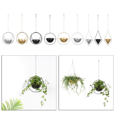 Nordic Style Ceiling Hanging Planter Modern Pot Ho... – Grandado