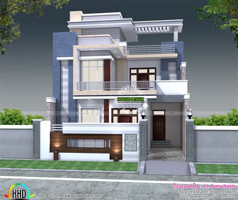 5 bedroom 30x60 house plan architecture - Kerala home design and floor ...