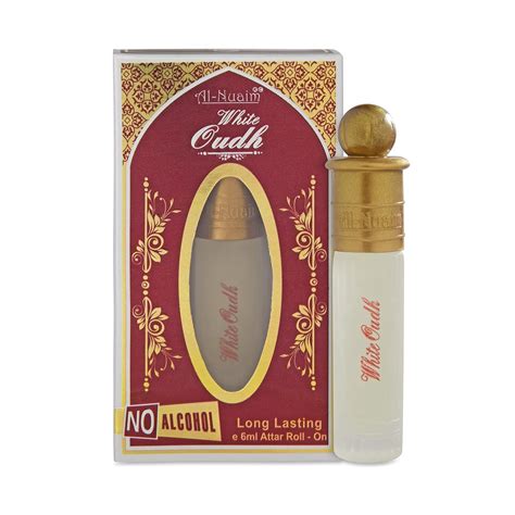 Al-Nuaim "White Oudh"Non-Alcoholic Attar Roll-on (8 ml) : Amazon.in: Beauty
