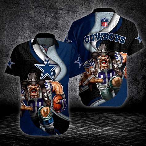 Dallas Cowboys Button Shirts BG455 - Hearthtops Store