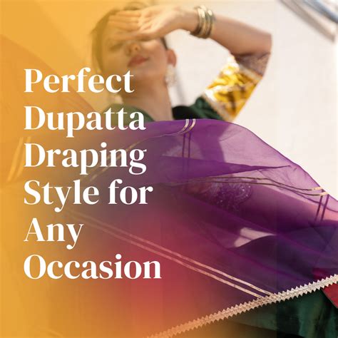 Choose the Perfect Dupatta Draping Style for Any Occasion – Binks