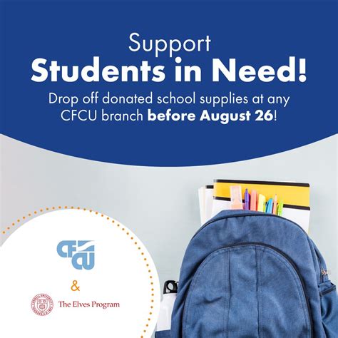 CFCU Community Credit Union on LinkedIn: #cfcu #mycfcu #backpackprogram ...