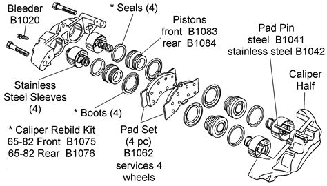 Image result for Exploded Brake Caliper