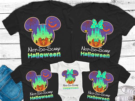 Disney Not So Scary Halloween Shirts, Disney Halloween Matching Shirts ...