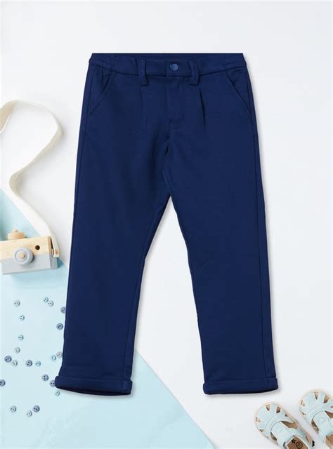 Buy Boys Solid Relaxed Fit Trousers Online at just Rs. 699.0 ...