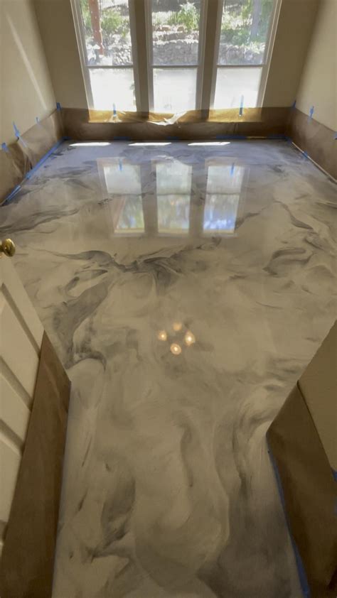 How to make concrete look like marble floors – Artofit