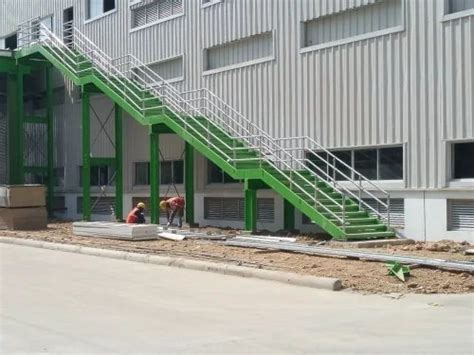 Industrial Aluminum Railing - Fall Protection Temporary Handrail ...