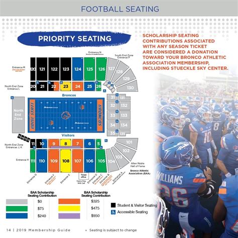 Boise State Football Stadium Seating Chart - Stadium Seating Chart