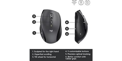 Image result for Logitech M705 Marathon Wireless
