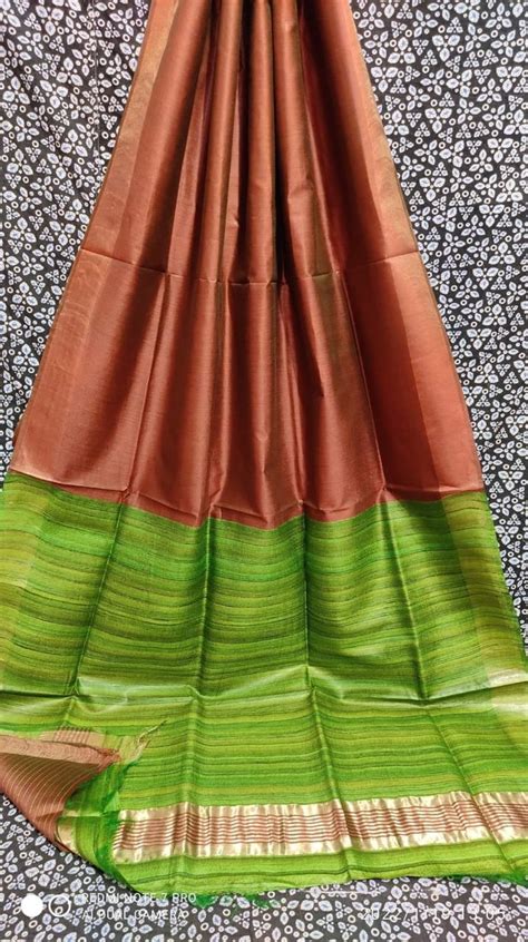 Tussar Gicha Staple silk sarees – Viraja Fashionista
