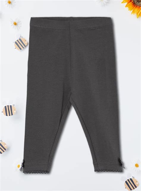 Buy Girls Solid Full-Length Leggings Online at just Rs. 169.0 ...
