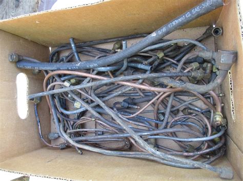 Misc. Electrical Cables, Heavy Gauge Battery Cables & Copper Fuel Lines ...