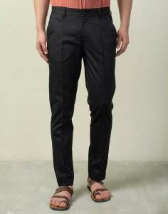 Fabindia Relaxed Men Black Trousers - Buy Fabindia Relaxed Men Black ...