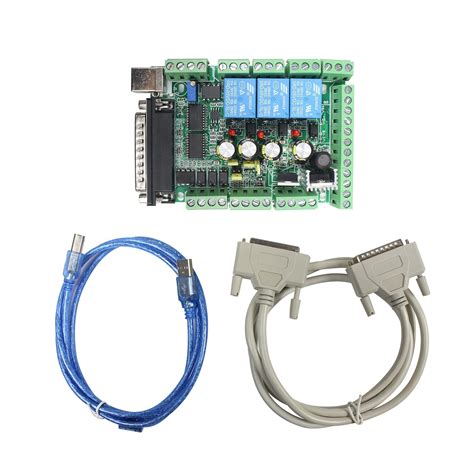 CNCTOPBAOS 5 Axis Mach3 Motion Control Card,CNC Stepper Motor Driver ...