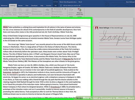 Image result for Word Insert Comment