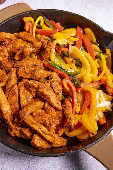 Chicken fajitas recipe – Artofit