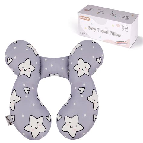 Amazon.com: KAKIBLIN Baby Neck Pillow,Upgraded Baby Support Pillow ...