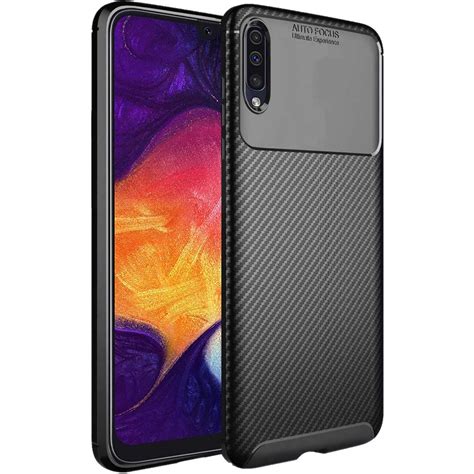 TheGiftKart Rugged Carbon Fibre TPU Armor Back Cover Case for Samsung ...