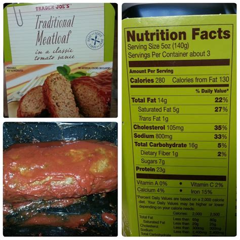 Shannon's Lightening the Load: Trader Joe’s Traditional Meatloaf ...
