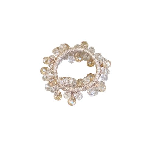 Premium Crystal Studded Hair Ties (Pack of 3) – Bella Luxe