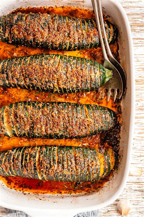 Garlic Parmesan Roasted Zucchini Recipe - Baked Zucchini Recipe ...