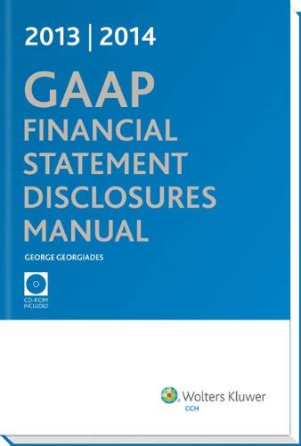 Buy Gaap Financial Statement Disclosures Manual, 2013-2014: 2013-2014 ...