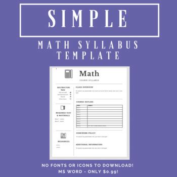 Math Syllabus 的图像结果