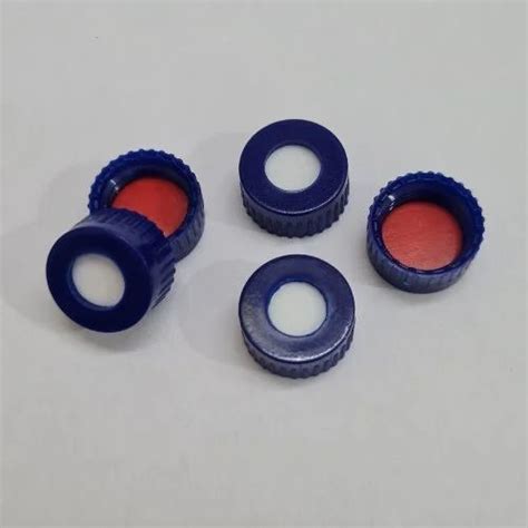 Hplc Accessories - 20 mm Blue Bimetallic (Magnetic) Crimp Cap Septa ...