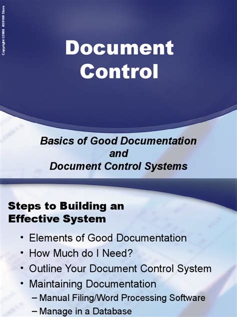 Document Control Database 的图像结果