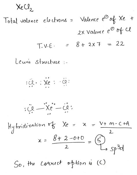 Xecl2 Lewis Structure