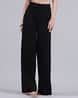 Buy Black Trousers & Pants for Women by Shein Online | sheinindia.in