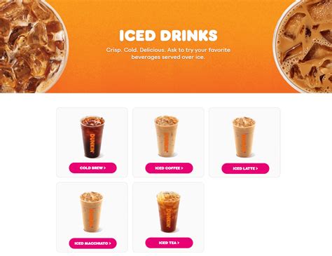 Dunkin' Donuts Menu and Specials