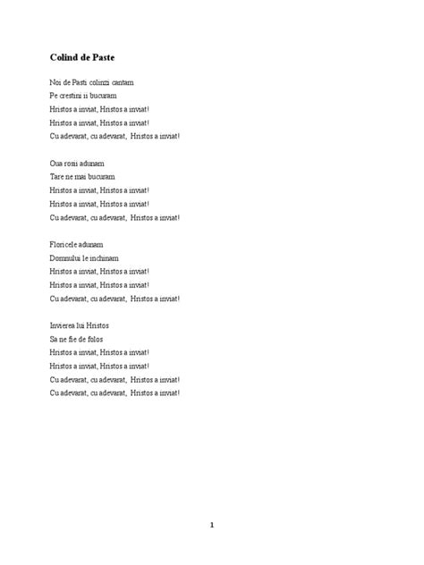 Image result for Colinde De Text