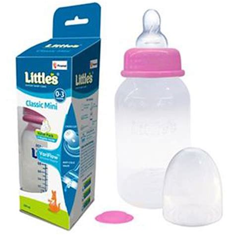 Little's Classic Mini Pink Feeding Bottle, 120ml Price, Uses, Side ...