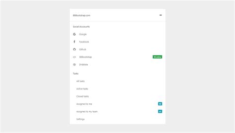 Bootstrap Navigation 的图像结果