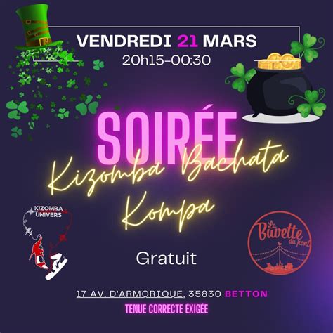 Soirée kizomba bachata kompa, la buvette du pont, La Buvette du pont ...