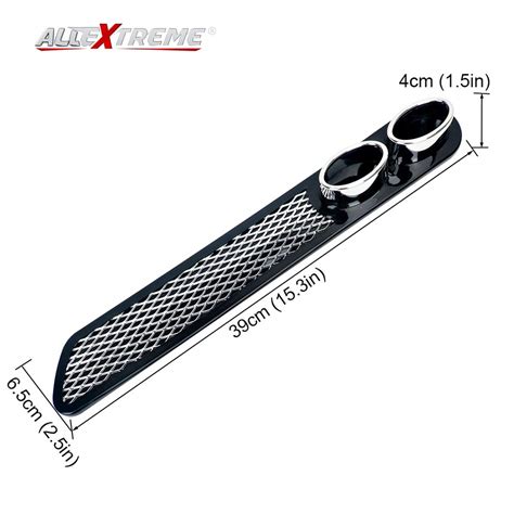 AllExtreme EX3DCR2 Car Double Cylinder Exhaust Sticker 3D Simulation ...