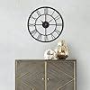 Buy Craftter Metal Roman Wall Clock Black, 40 cm Online at Low Prices ...