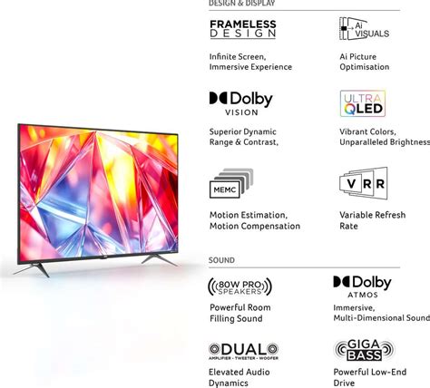 Acer Super Series 138.7 cm (55 inch) QLED Ultra HD (4K) Smart Google TV ...