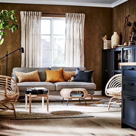 A living room that’s wrapped up in sustainability - IKEA
