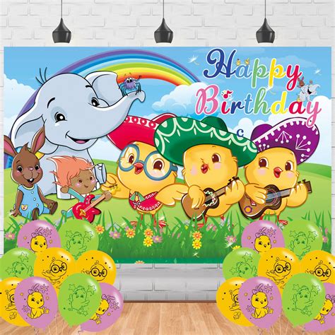 Canticos Birthday Party Backdrop, Canticos Birthday Party Decoration ...