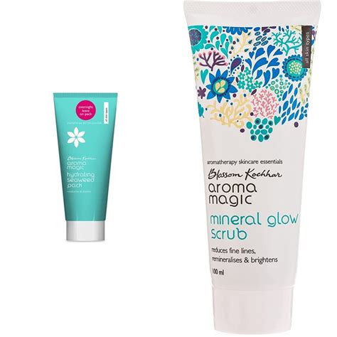 Aroma Magic Hydrating Seaweed Pack, 100g and Aroma Magic Mineral Glow ...