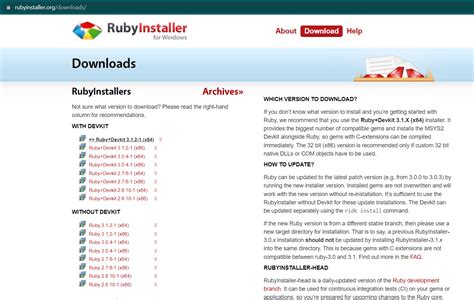 Image result for Ruby for Windows