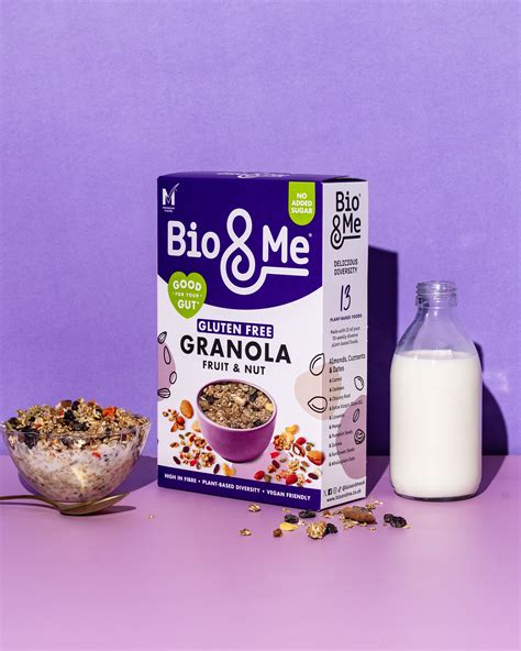 FRUIT & NUT GLUTEN FREE GRANOLA (350g) - FOUNDED BY THE GUT HEALTH DOCTOR – Bio&Me