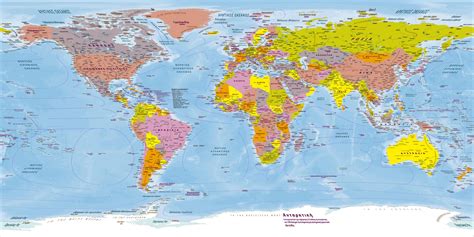 Image result for Equirectangular World Political Map