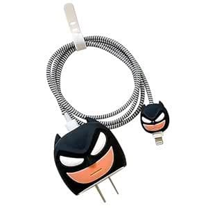 Sounce Bat-Man Charger Protective Case for iPhone 18W & 20W Charger and ...