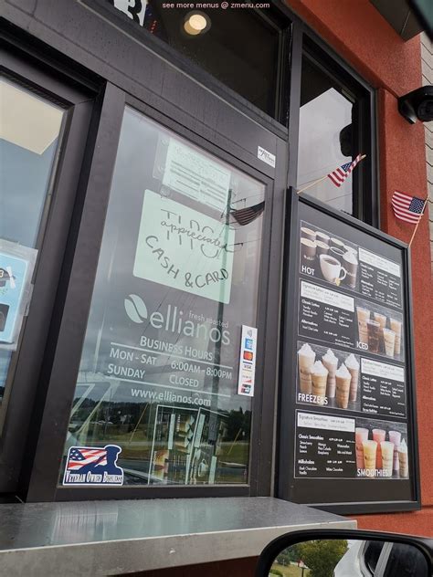 Online Menu of Ellianos Coffee Co Restaurant, Bremen, Georgia, 30110 ...