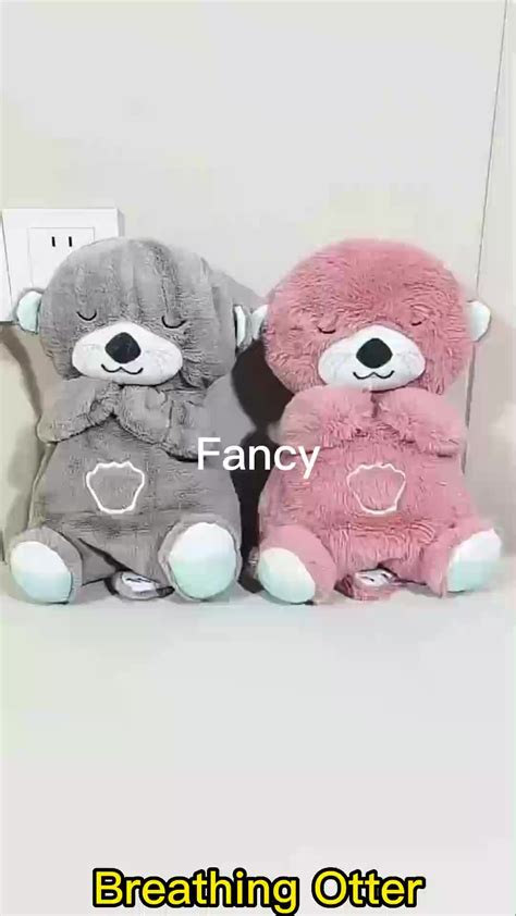 Multi Colors Soothe 'n Snuggle Otter Ursinho Que Respira Custom Kids ...