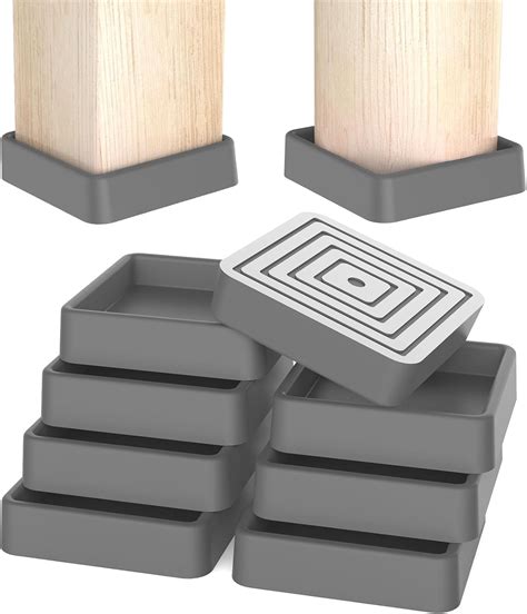 Furniture Coasters, Furniture Caster Cups - Non Slip Furniture Pads ...