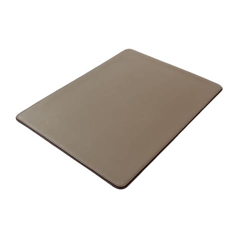 Buy Pure Home + Living Two-Toned Solid Faux Leather Place Mat - 15.98 ...
